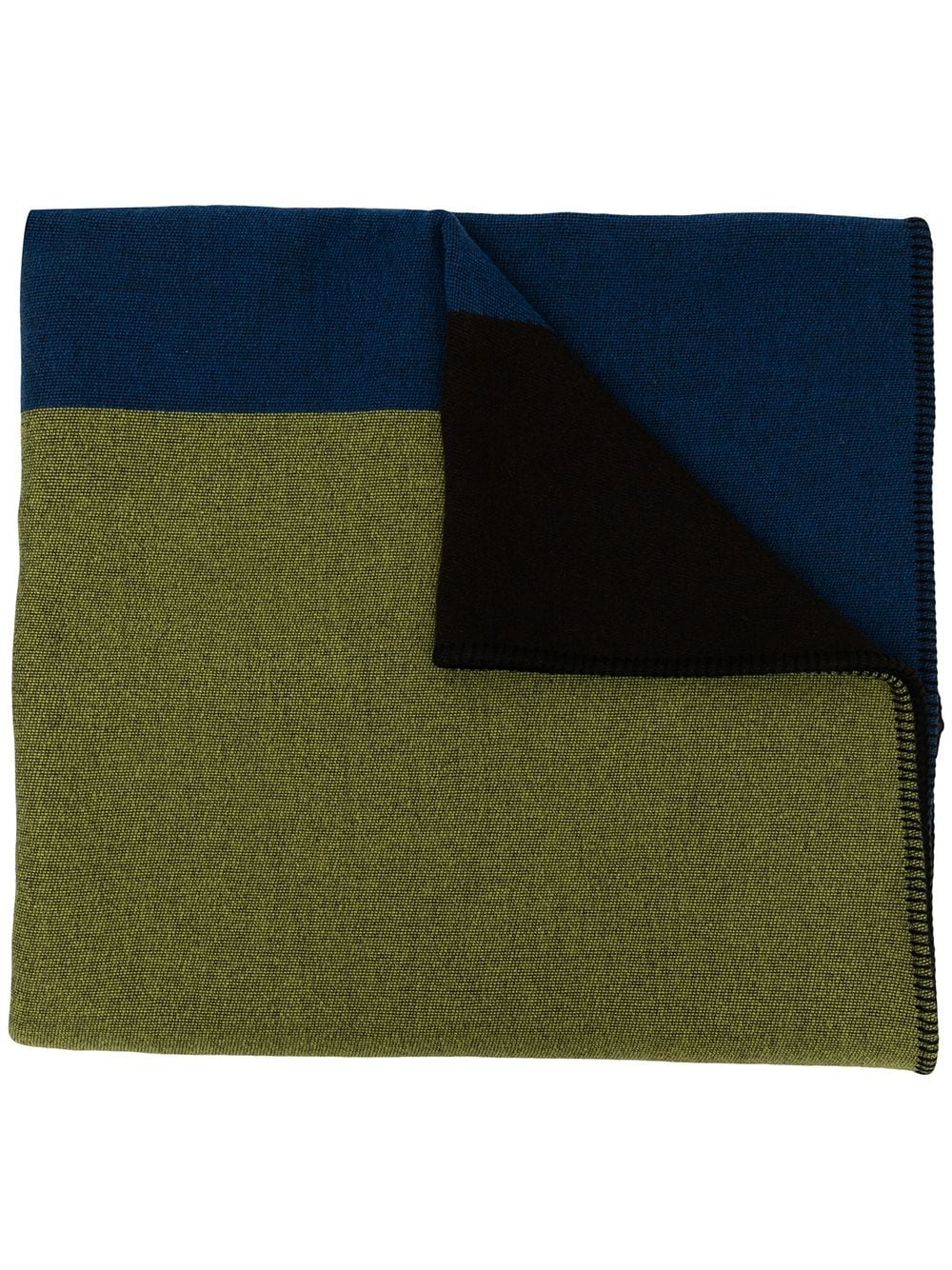 colville large colour-block scarf - Green von colville