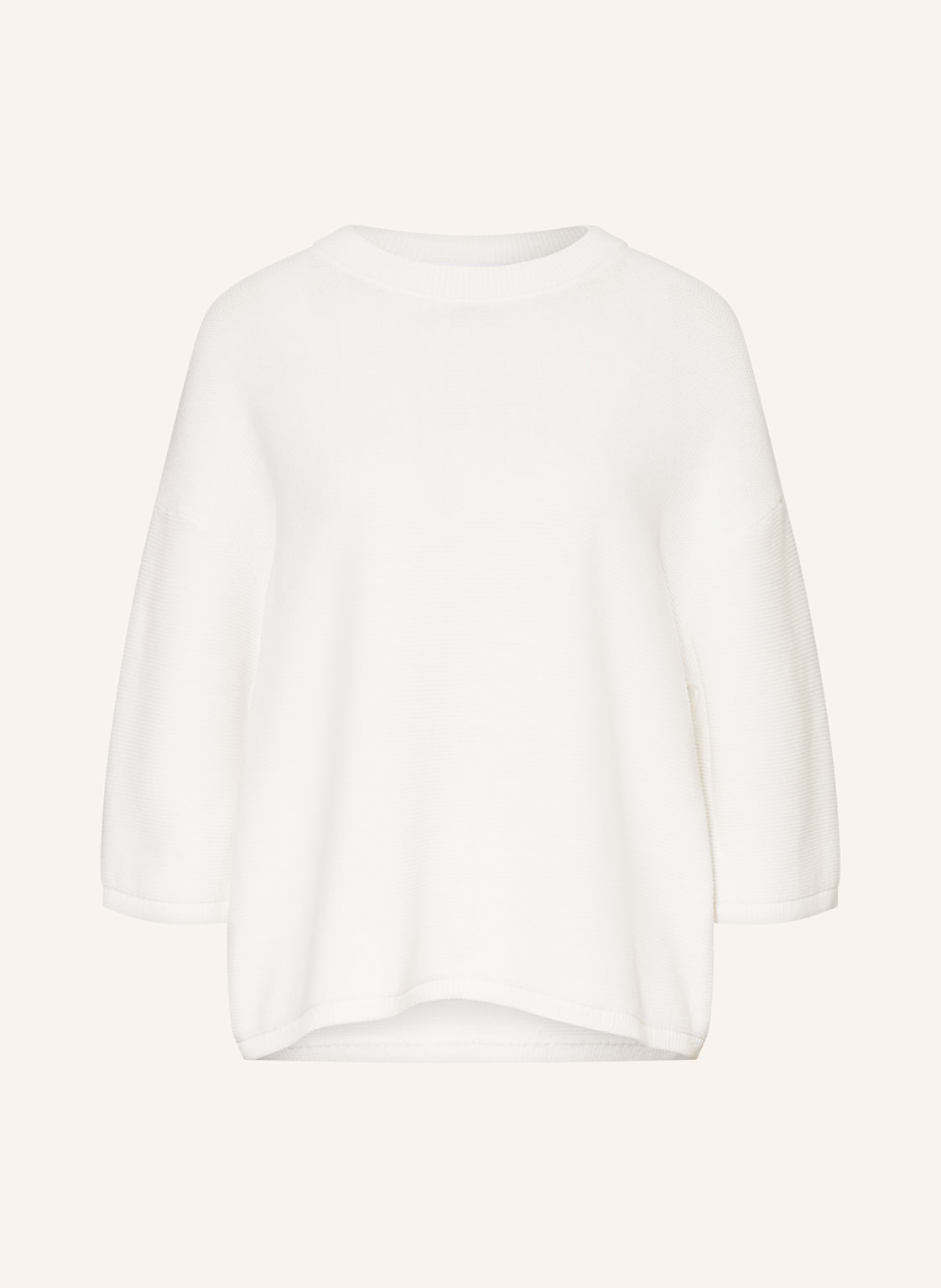 Comma Casual Identity Pullover Mit 3/4-Arm weiss Comma Casual Identity Pullover Mit 3/4-Arm weiss von comma casual identity