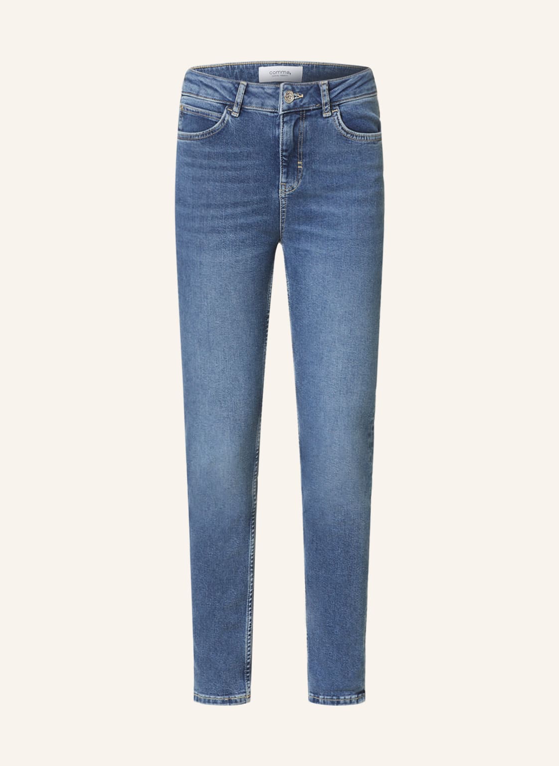 Comma Casual Identity Skinny Jeans blau von comma casual identity