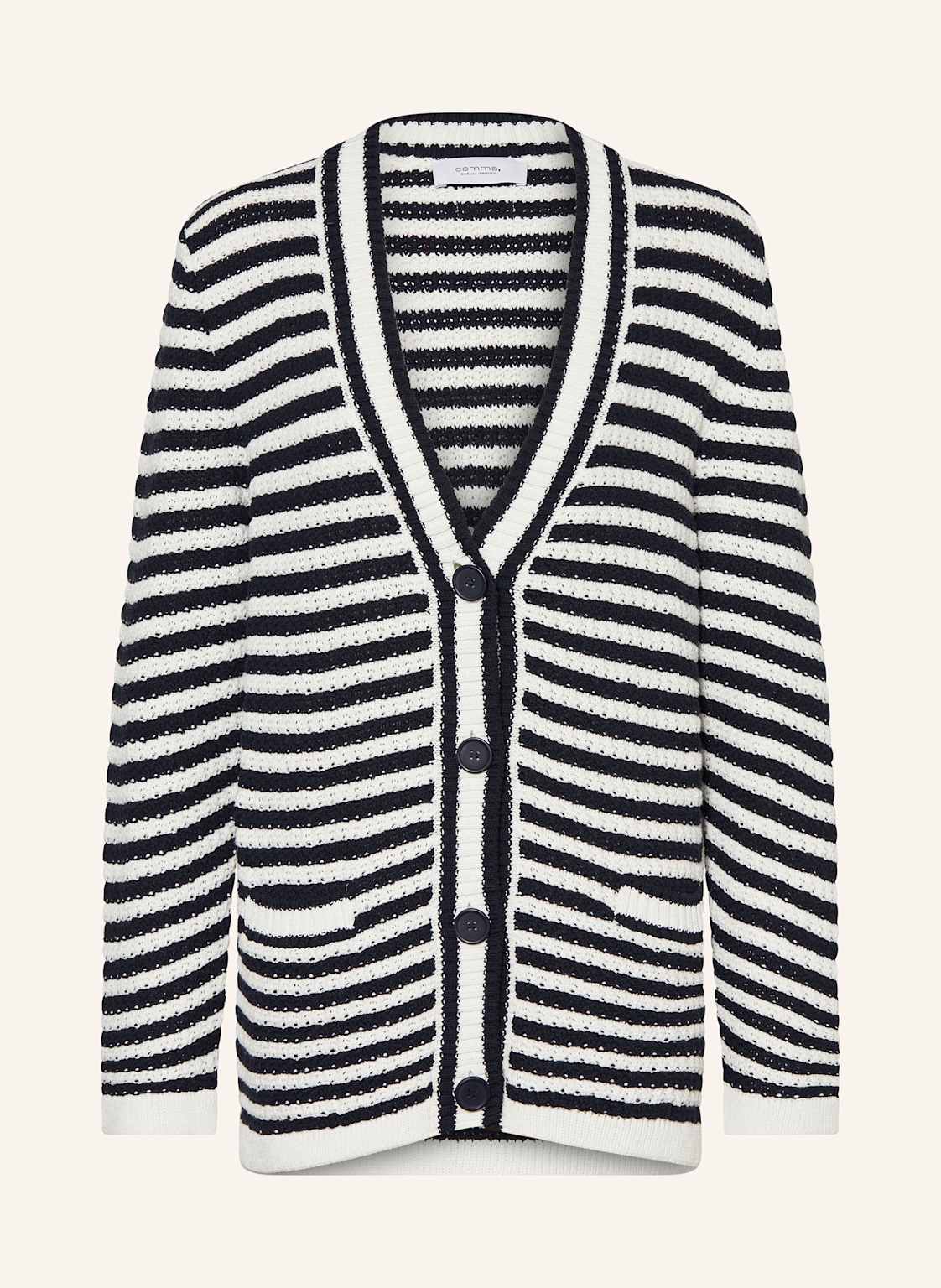 Comma Casual Identity Strickjacke blau Comma Casual Identity Strickjacke blau von comma casual identity