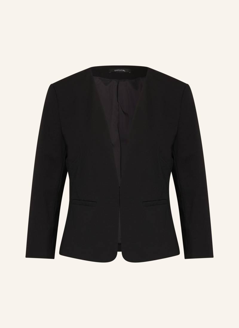 Comma Blazer Mit 3/4-Arm schwarz von comma