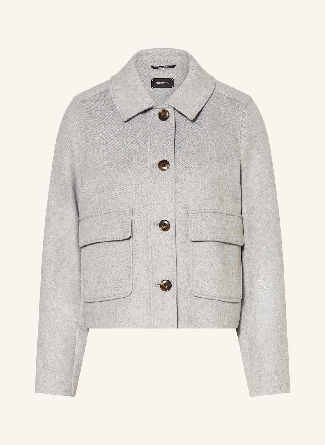 Comma Kastenjacke grau Comma Kastenjacke grau von comma