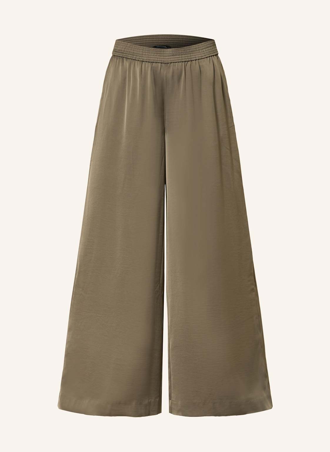 Comma Marlenehose Aus Satin braun Comma Marlenehose Aus Satin braun von comma