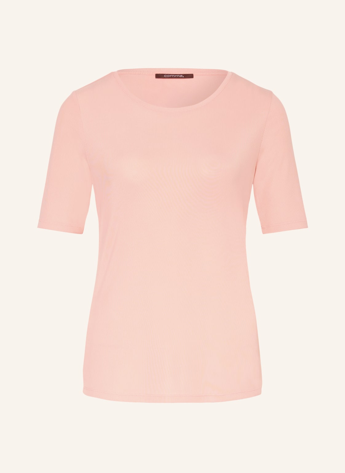 Comma T-Shirt rosa von comma