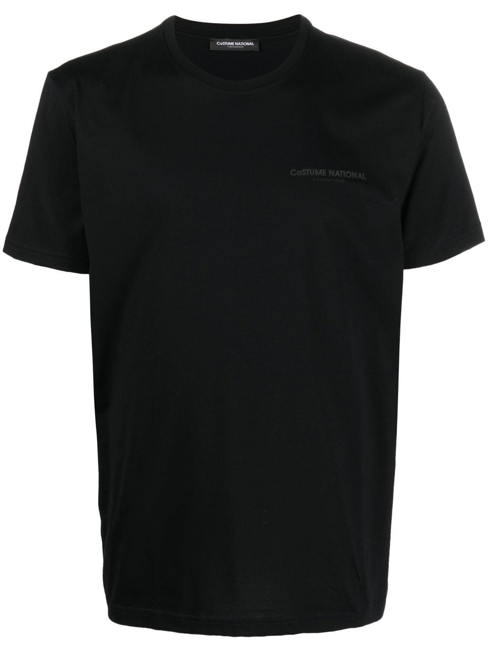 costume national contemporary logo-print T-shirt - Black von costume national contemporary