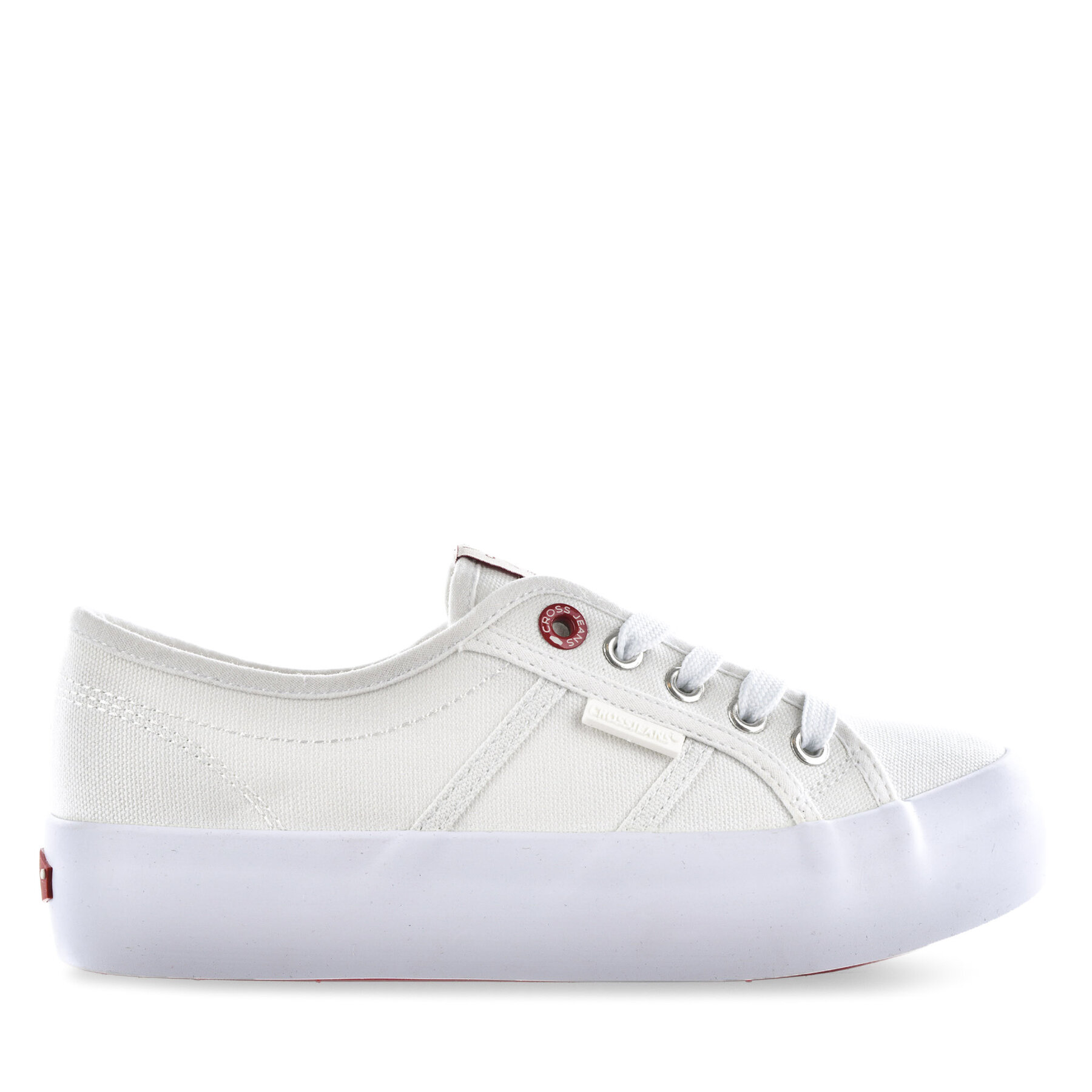 Sneakers aus Stoff Cross Jeans LL2R4040C WHITE von cross jeans