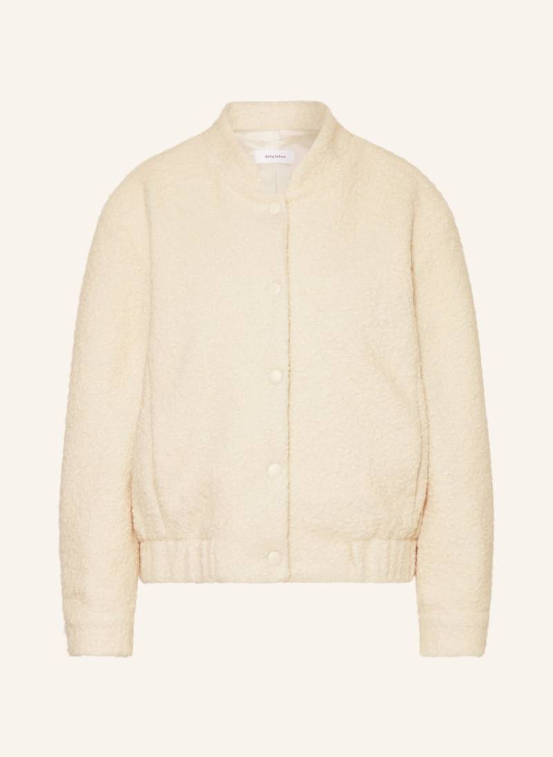 Darling Harbour Blouson Aus Teddyfell weiss von darling harbour