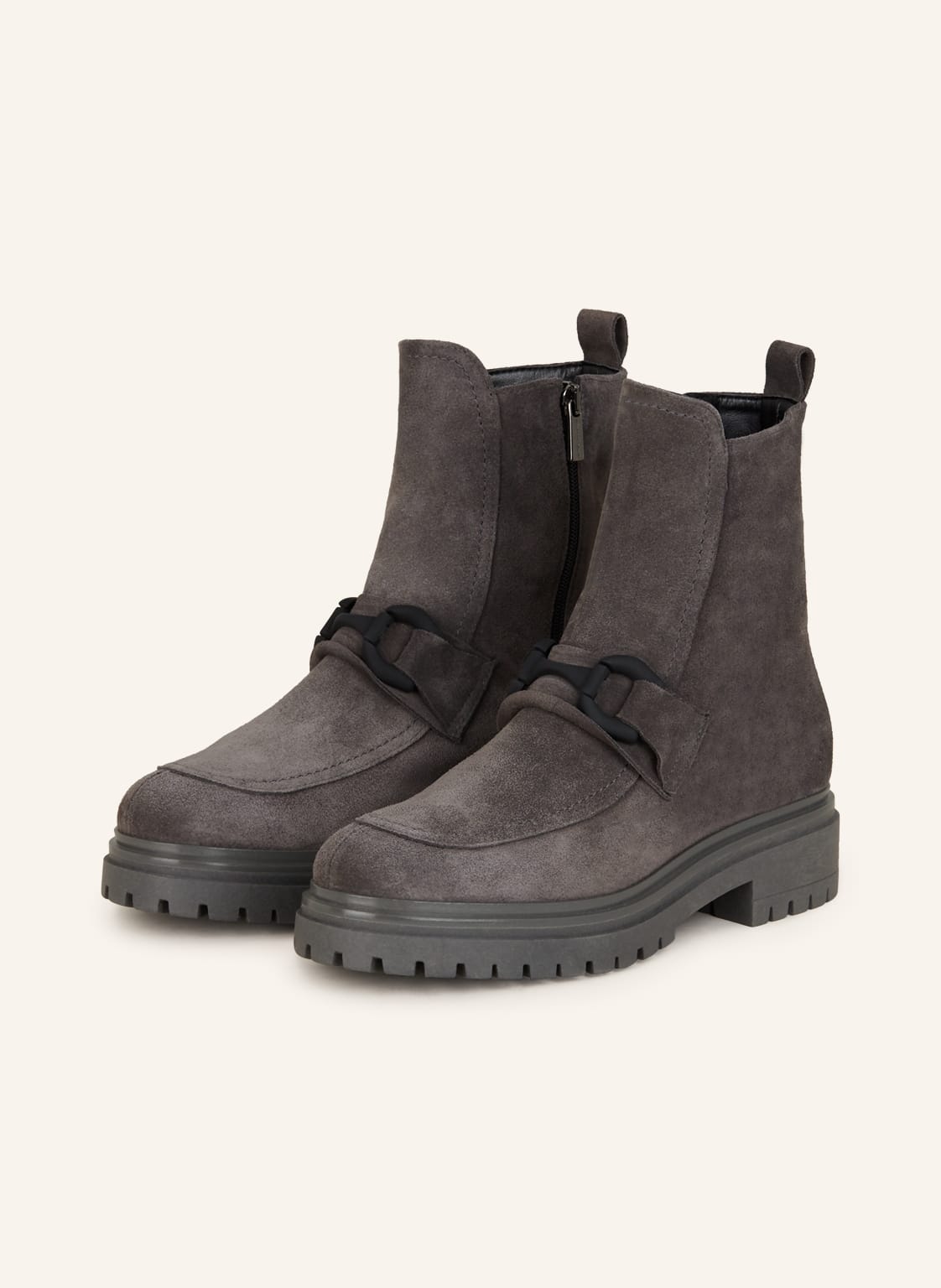 Darling Harbour Boots grau von darling harbour