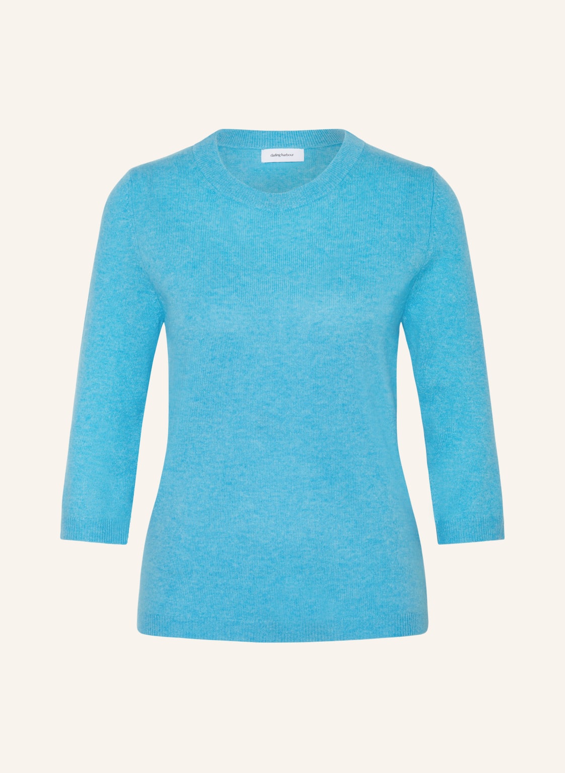 Darling Harbour Cashmere-Pullover Mit 3/4-Arm blau von darling harbour