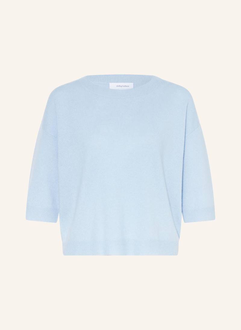 Darling Harbour Cashmere-Pullover Mit 3/4-Arm blau von darling harbour