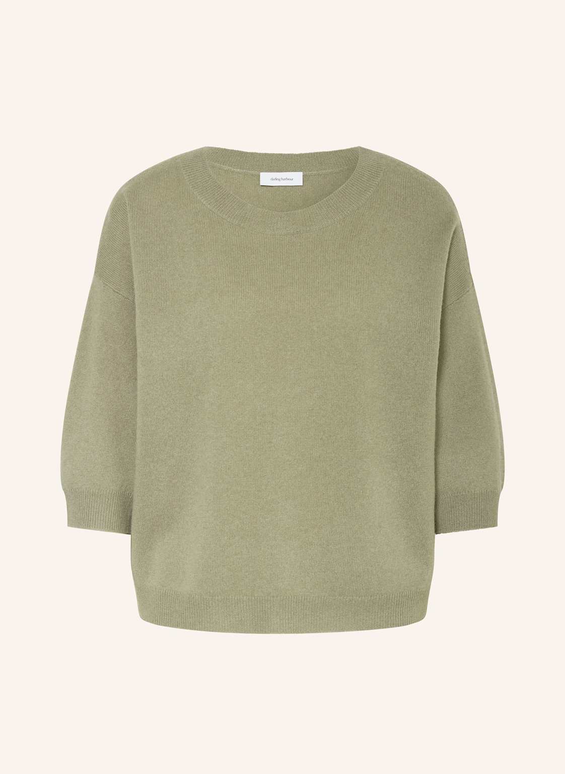 Darling Harbour Cashmere-Pullover Mit 3/4-Arm gruen Darling Harbour Cashmere-Pullover Mit 3/4-Arm gruen von darling harbour