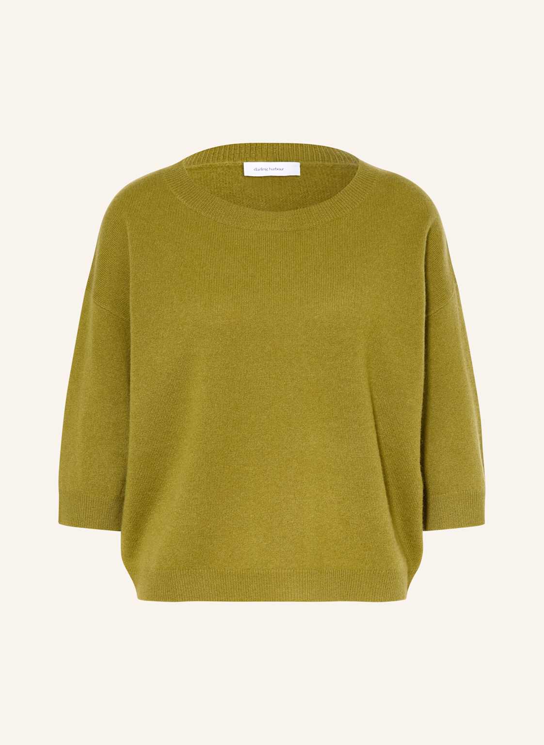Darling Harbour Cashmere-Pullover Mit 3/4-Arm gruen Darling Harbour Cashmere-Pullover Mit 3/4-Arm gruen von darling harbour
