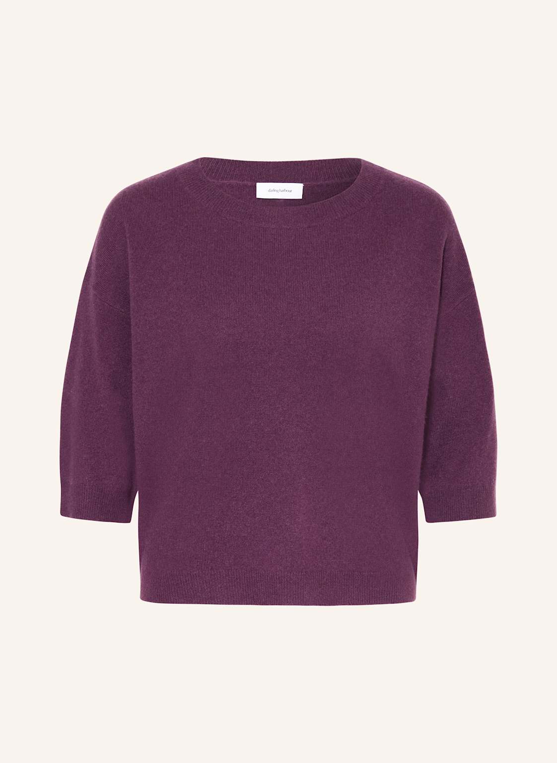 Darling Harbour Cashmere-Pullover Mit 3/4-Arm lila Darling Harbour Cashmere-Pullover Mit 3/4-Arm lila von darling harbour