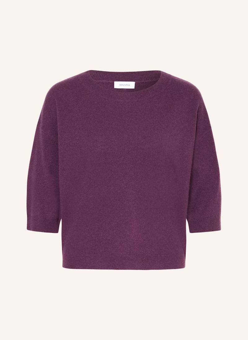 Darling Harbour Cashmere-Pullover Mit 3/4-Arm lila von darling harbour