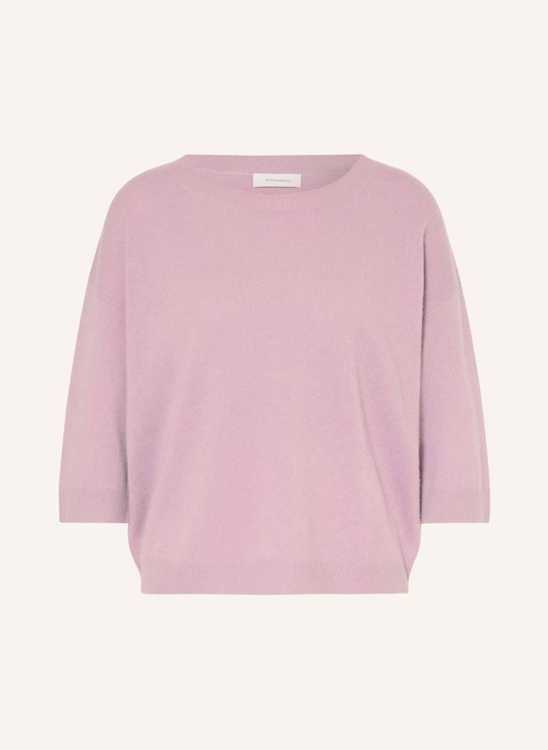 Darling Harbour Cashmere-Pullover Mit 3/4-Arm lila von darling harbour