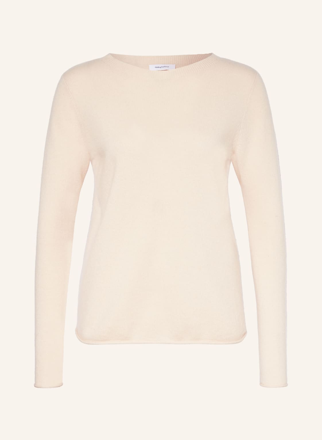 Darling Harbour Cashmere-Pullover beige von darling harbour