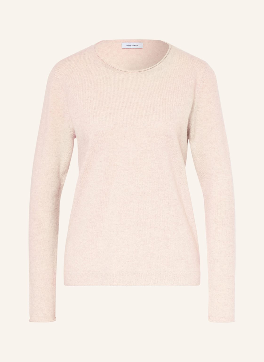 Darling Harbour Cashmere-Pullover beige von darling harbour