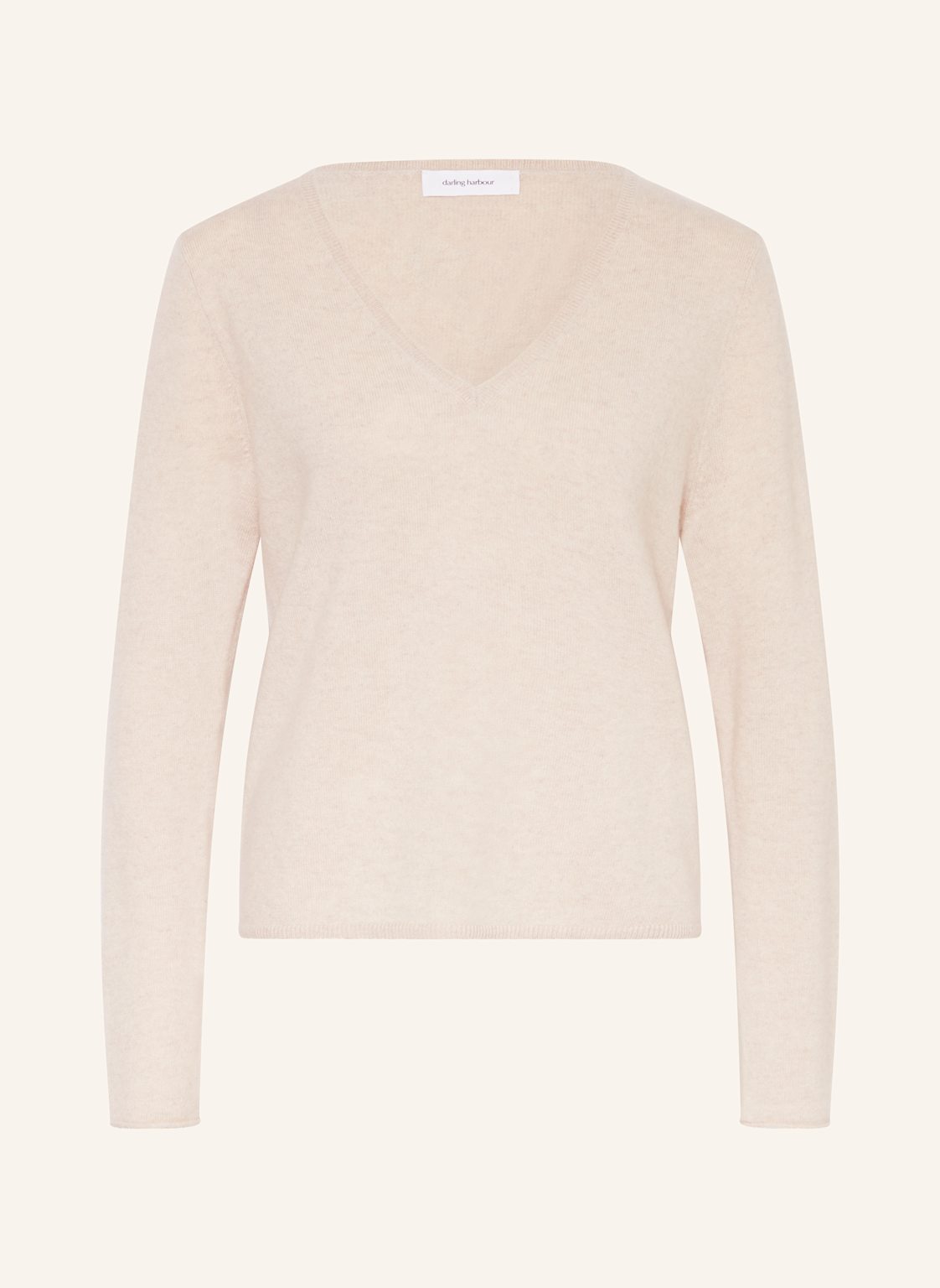 Darling Harbour Cashmere-Pullover beige Darling Harbour Cashmere-Pullover beige von darling harbour
