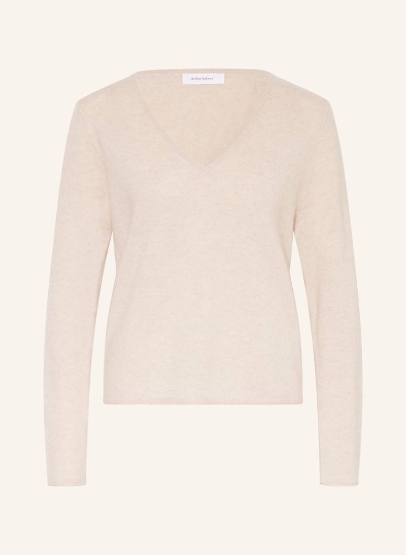 Darling Harbour Cashmere-Pullover beige von darling harbour