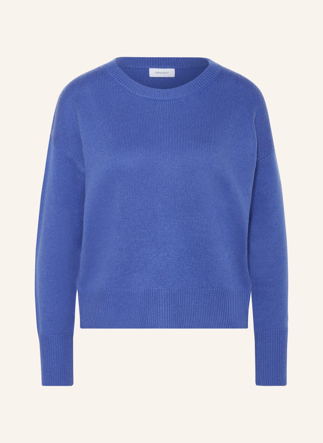 Darling Harbour Cashmere-Pullover blau von darling harbour