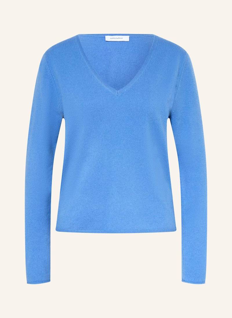 Darling Harbour Cashmere-Pullover blau von darling harbour