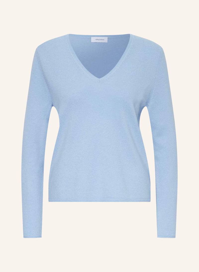 Darling Harbour Cashmere-Pullover blau von darling harbour