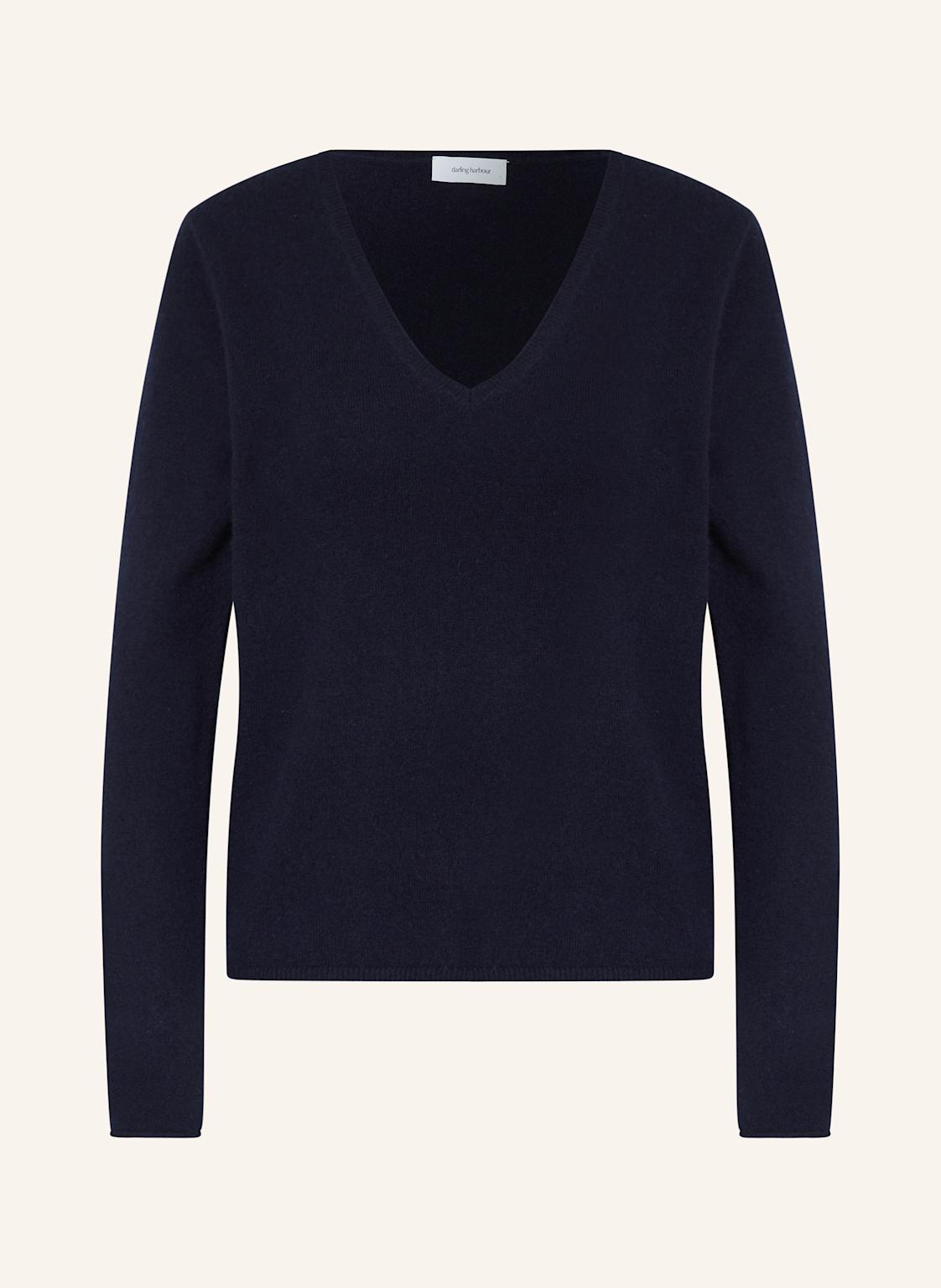 Darling Harbour Cashmere-Pullover blau von darling harbour