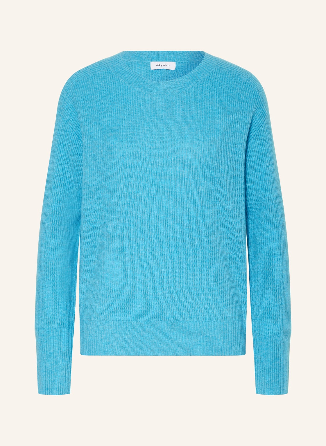 Darling Harbour Cashmere-Pullover blau von darling harbour