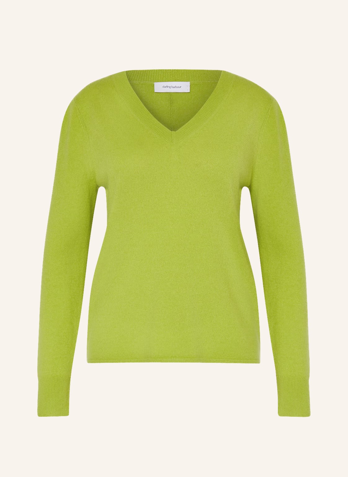 Darling Harbour Cashmere-Pullover gruen von darling harbour