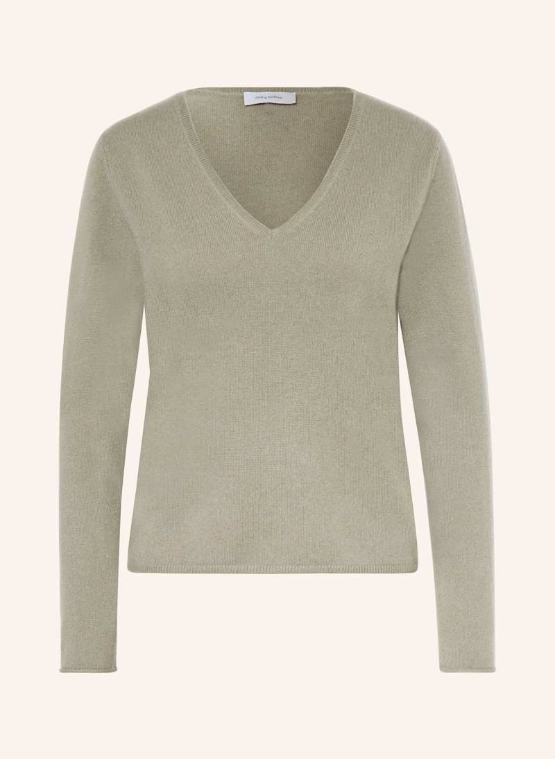 Darling Harbour Cashmere-Pullover gruen von darling harbour