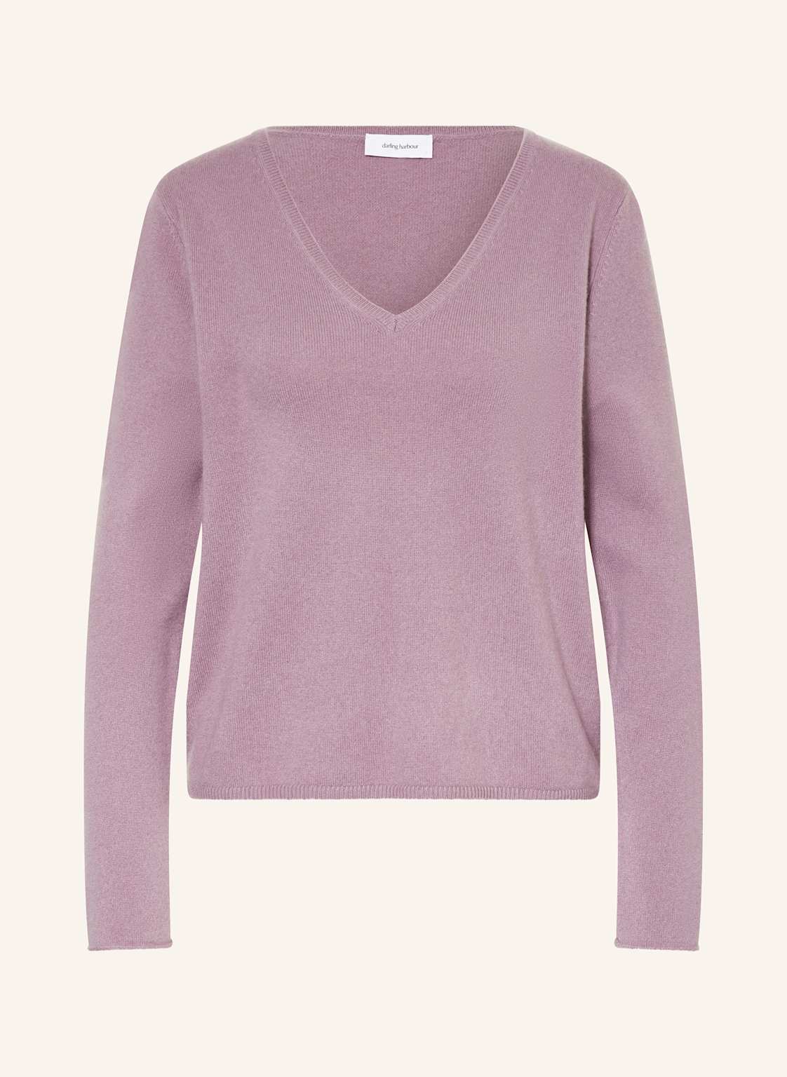 Darling Harbour Cashmere-Pullover lila von darling harbour