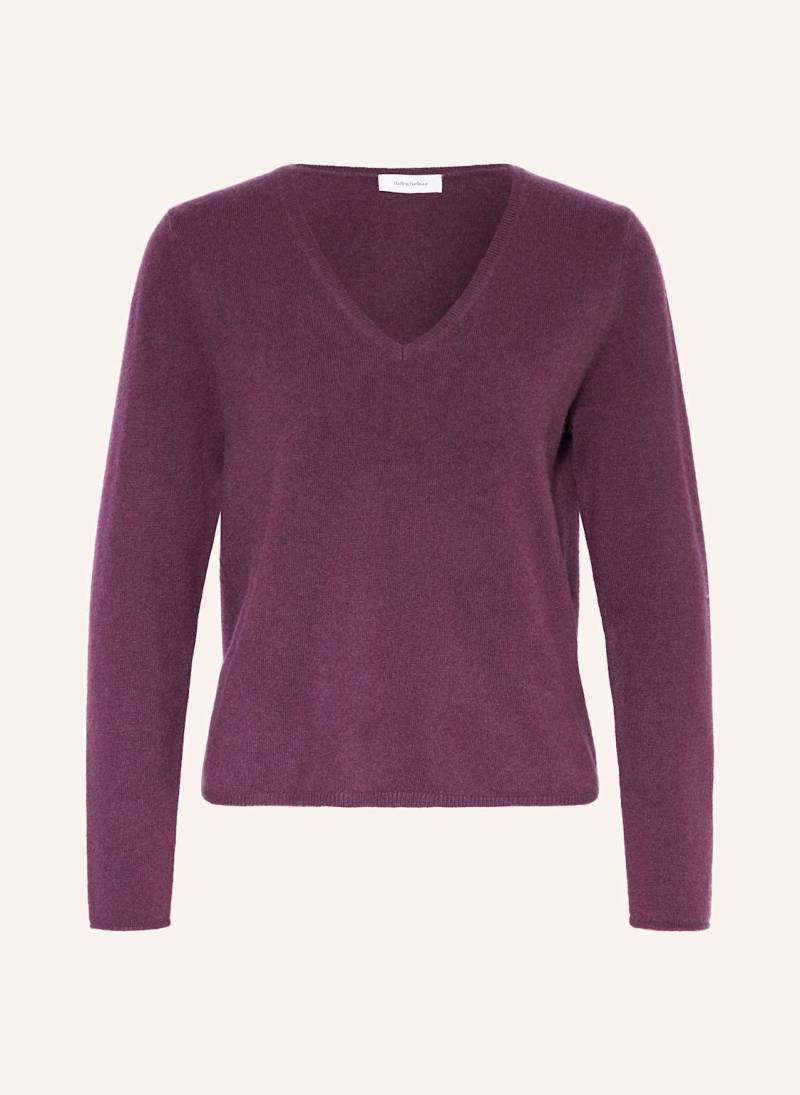 Darling Harbour Cashmere-Pullover lila von darling harbour