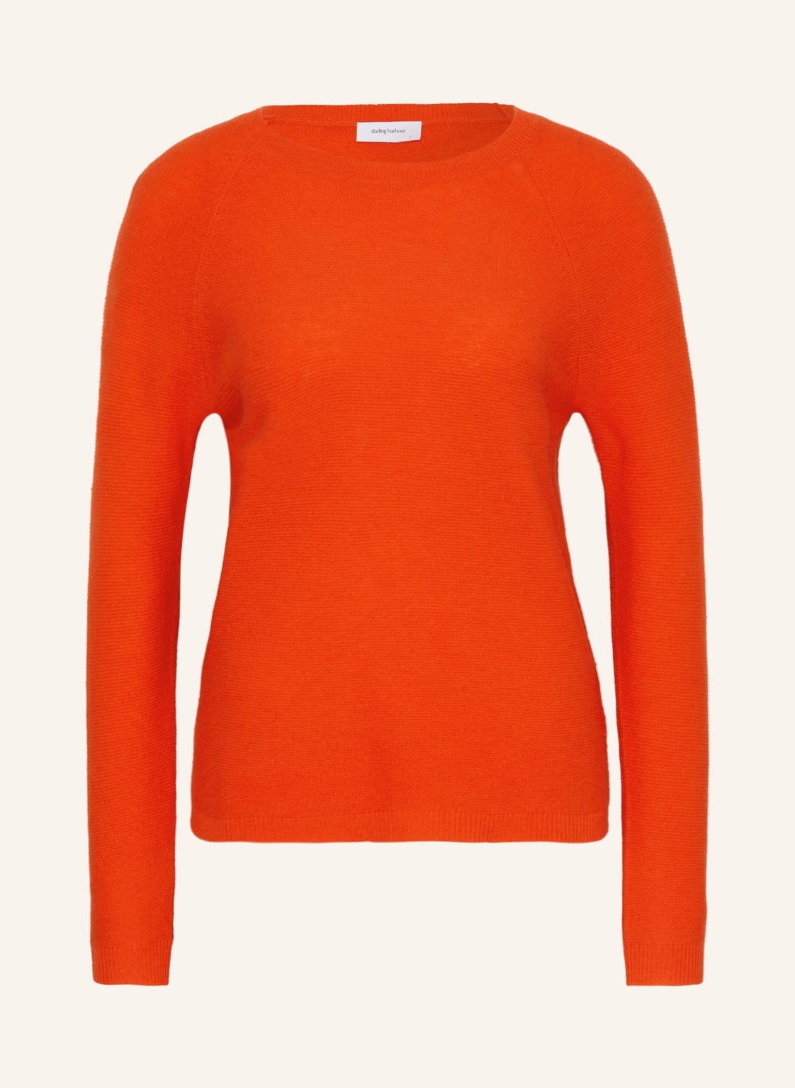 Darling Harbour Cashmere-Pullover orange von darling harbour