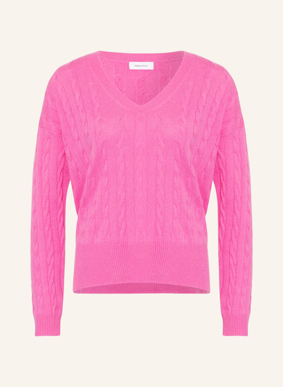 Darling Harbour Cashmere-Pullover rosa von darling harbour