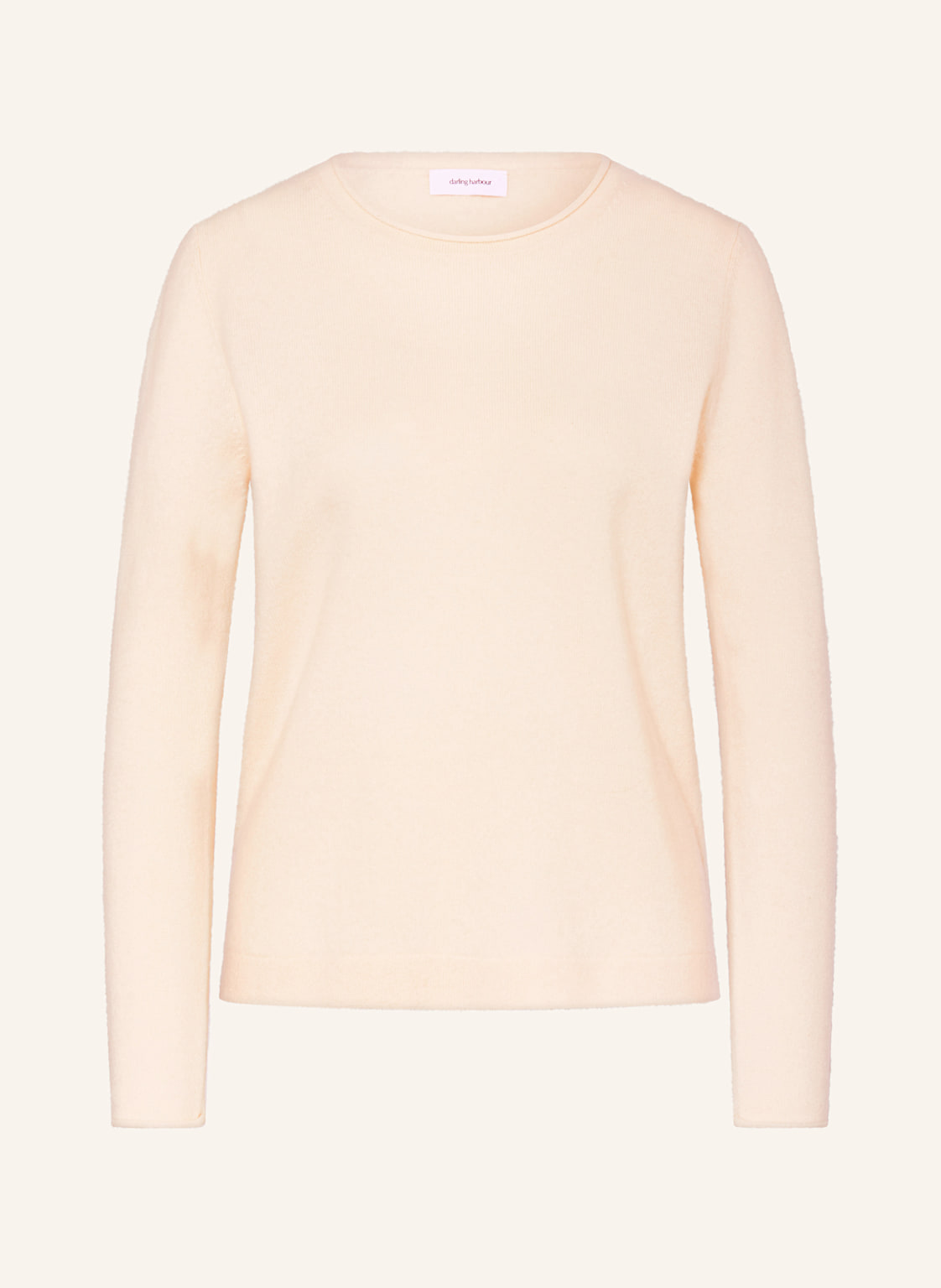 Darling Harbour Cashmere-Pullover weiss von darling harbour