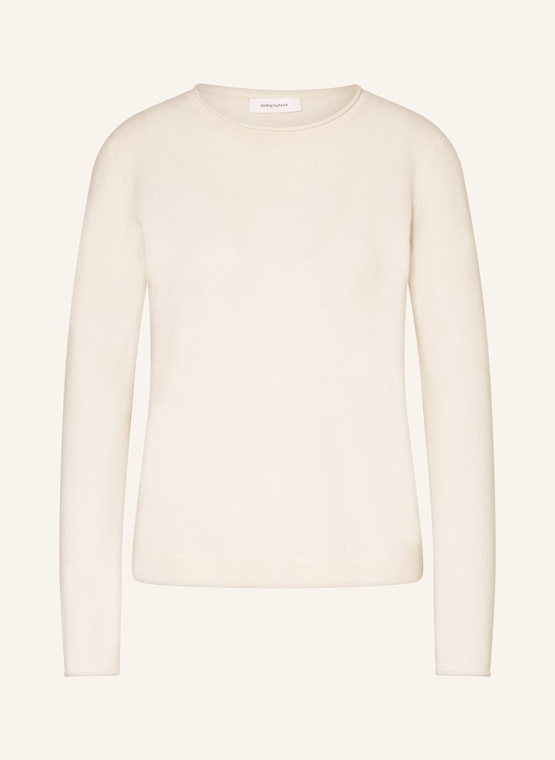 Darling Harbour Cashmere-Pullover weiss von darling harbour