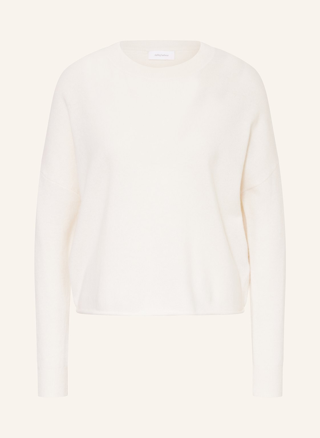 Darling Harbour Cashmere-Pullover weiss von darling harbour