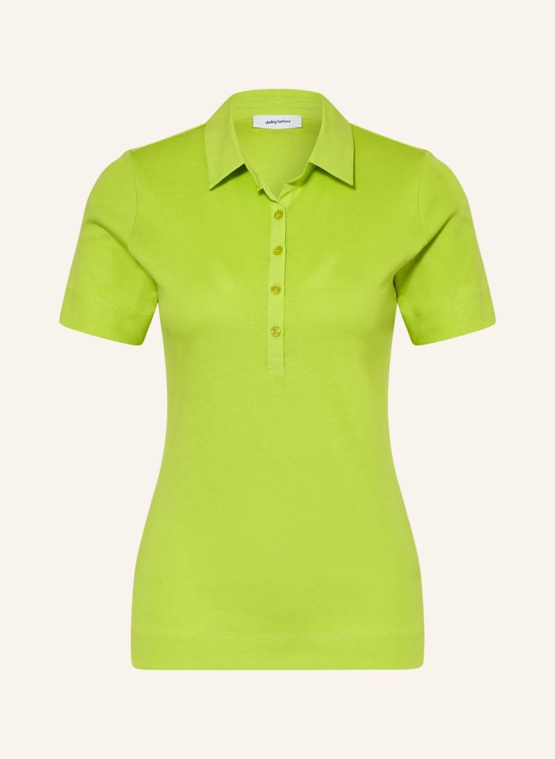 Darling Harbour Jersey-Poloshirt gruen von darling harbour