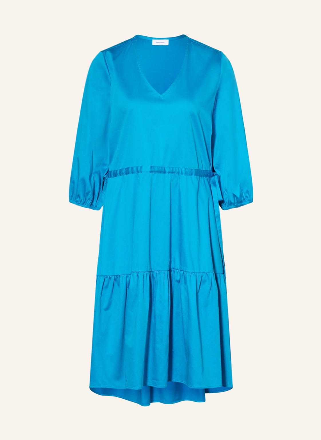 Darling Harbour Kleid Mit 3/4-Arm blau von darling harbour