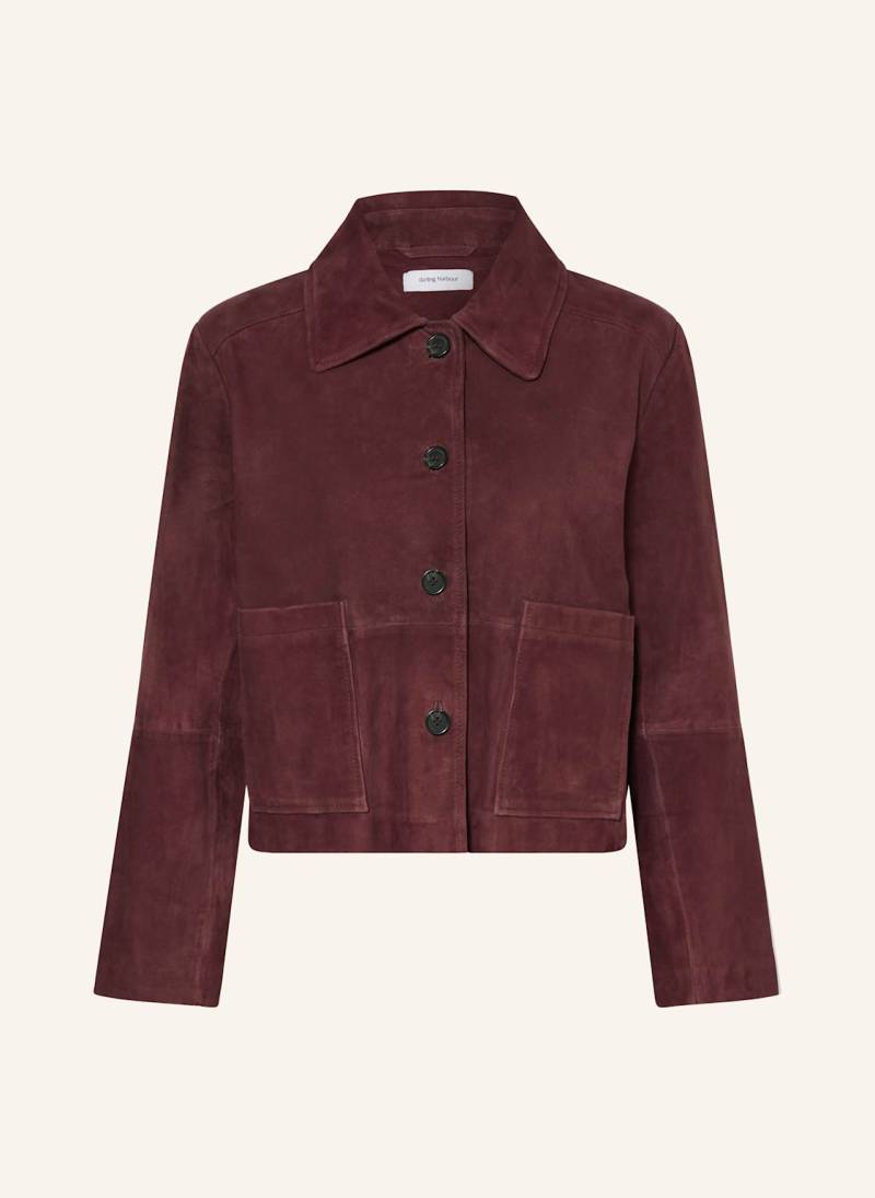Darling Harbour Lederjacke rot von darling harbour