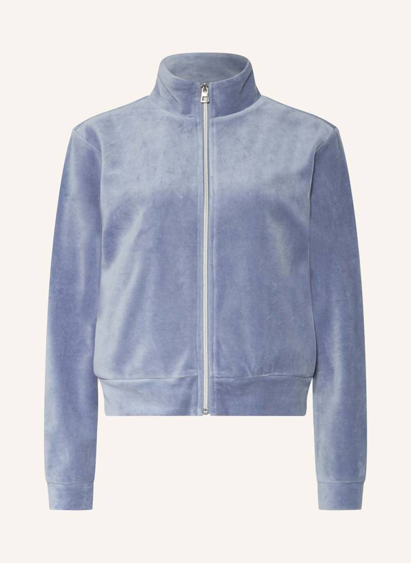 Darling Harbour Lounge-Jacke Aus Nicki blau von darling harbour