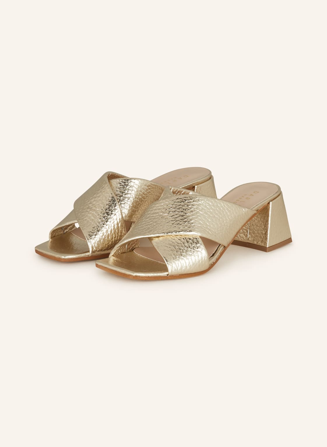 Darling Harbour Mules gold von darling harbour