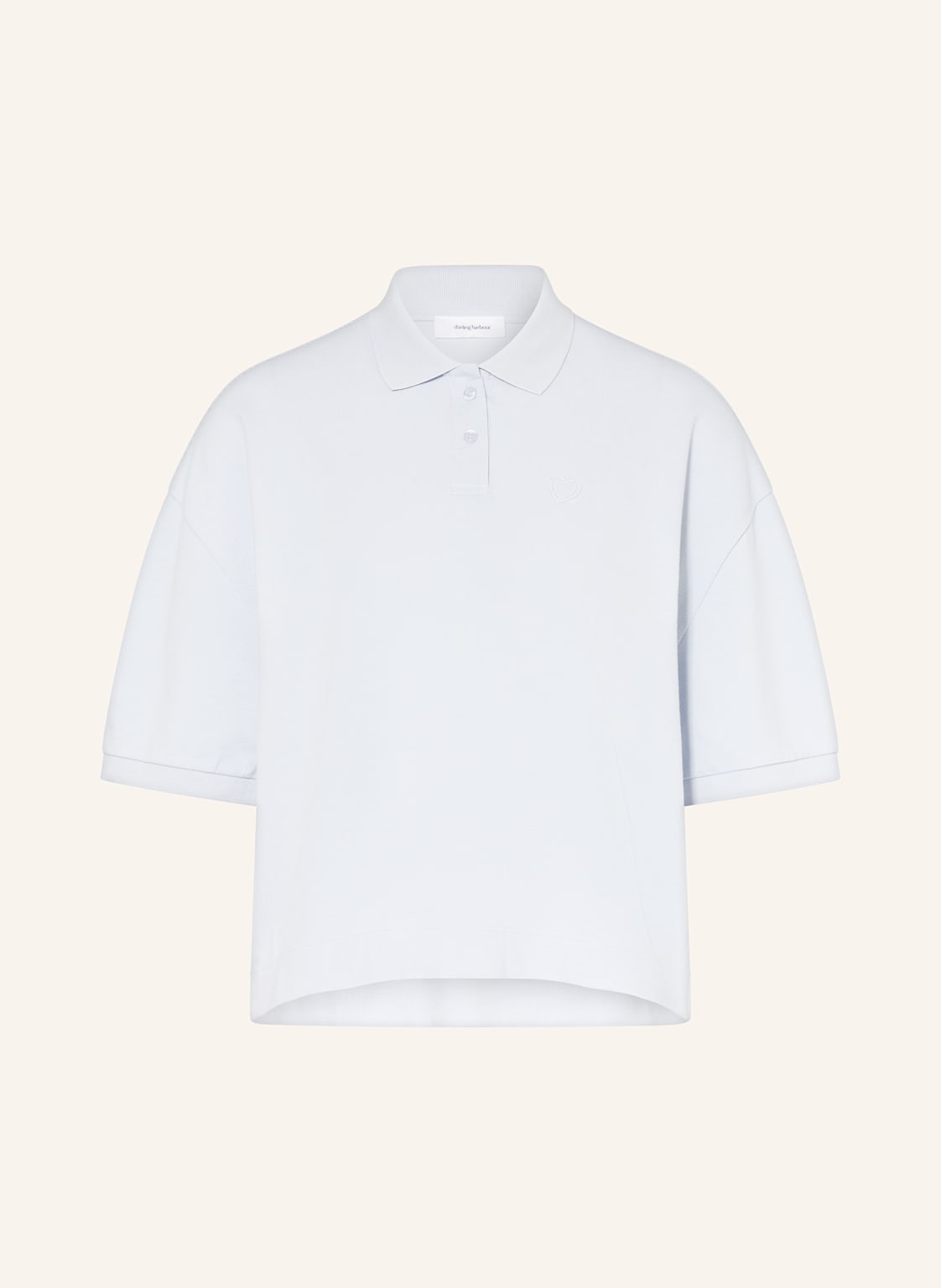 Darling Harbour Piqué-Poloshirt blau Darling Harbour Piqué-Poloshirt blau von darling harbour