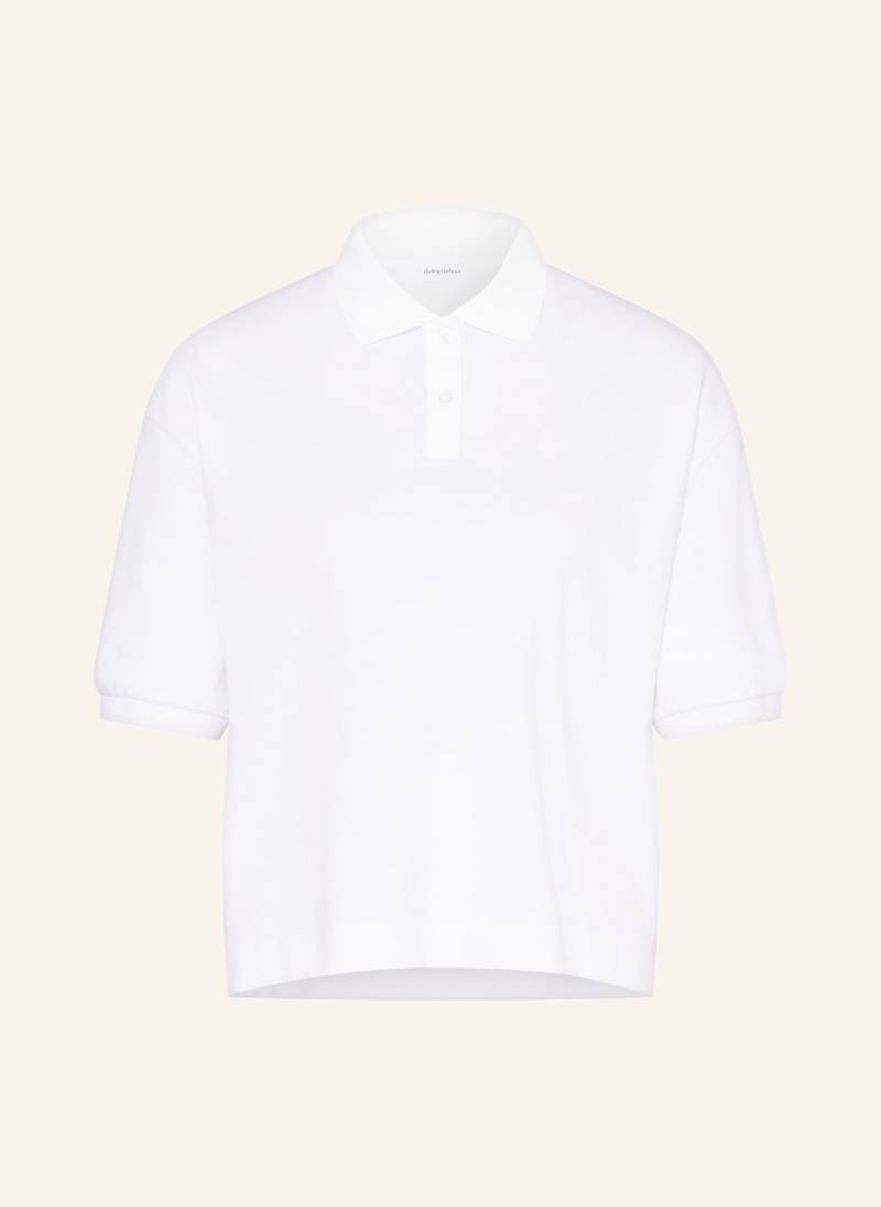 Darling Harbour Piqué-Poloshirt weiss von darling harbour