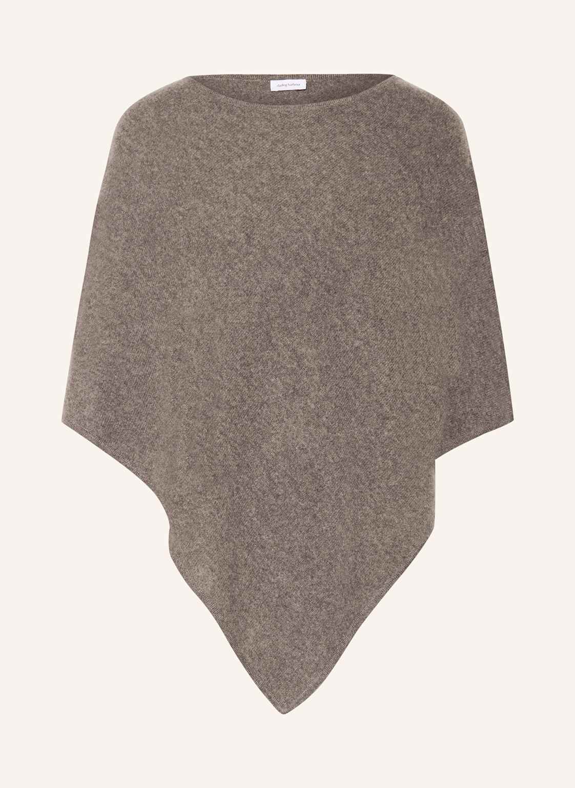 Darling Harbour Poncho Aus Cashmere braun von darling harbour