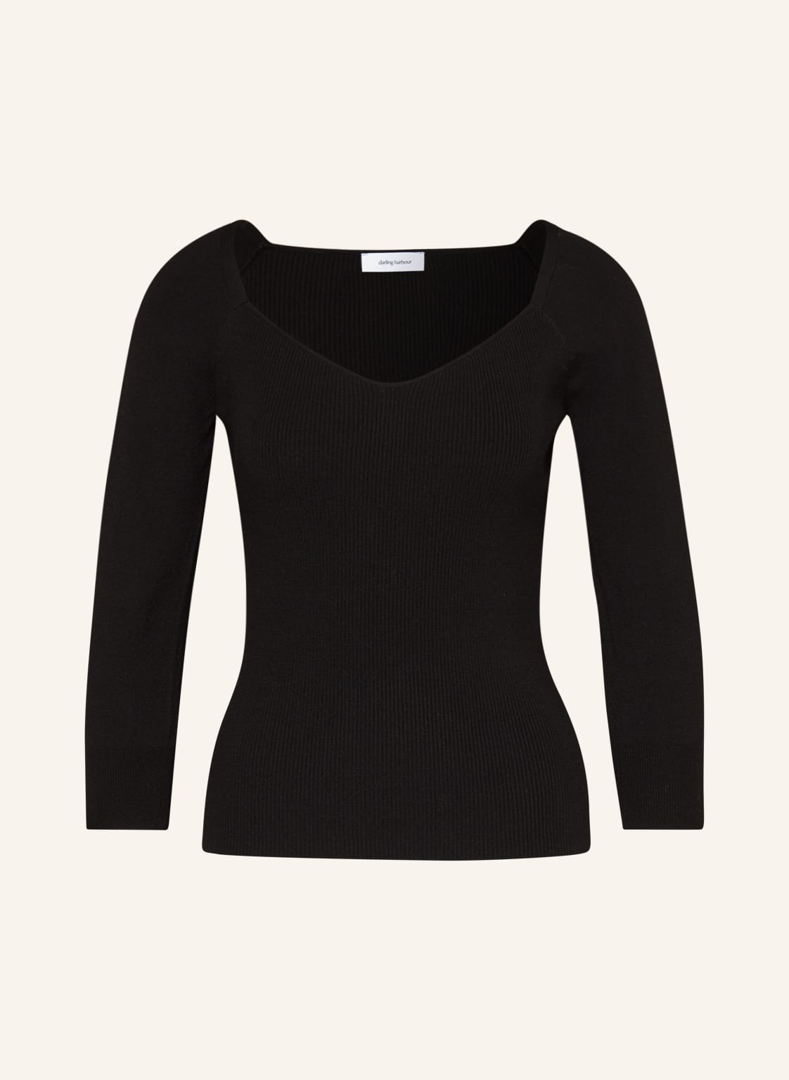 Darling Harbour Pullover Mit 3/4-Arm schwarz von darling harbour