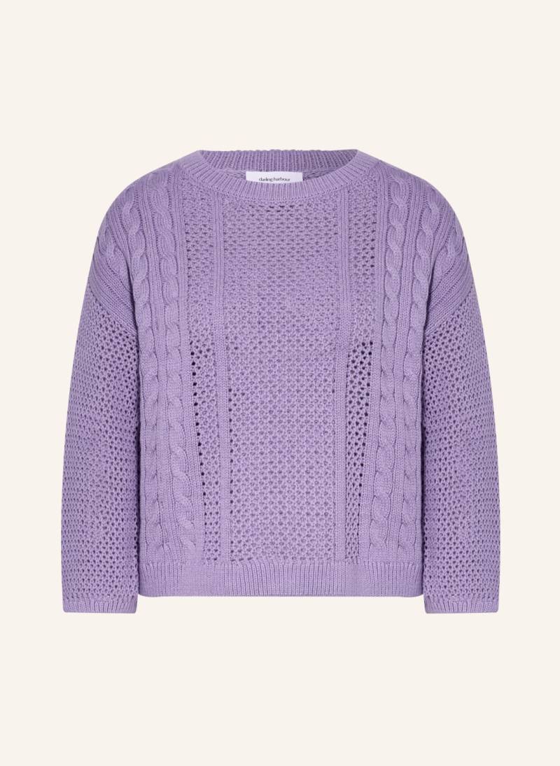 Darling Harbour Pullover Mit 3/4-Arm lila von darling harbour