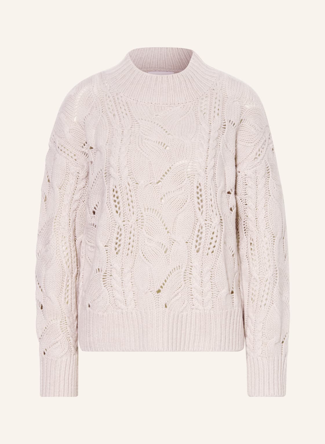 Darling Harbour Pullover Mit Cashmere beige von darling harbour