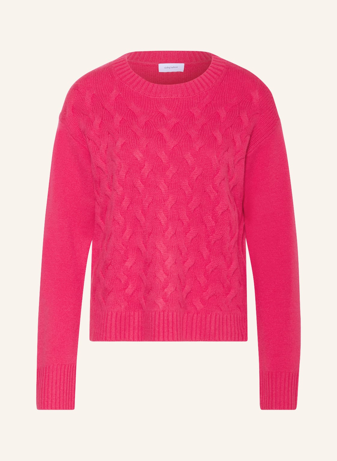 Darling Harbour Pullover Mit Cashmere pink von darling harbour