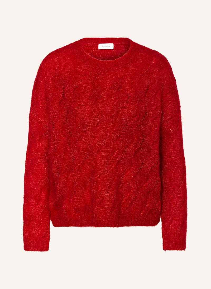 Darling Harbour Pullover Mit Mohair rot von darling harbour